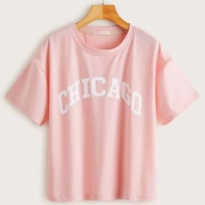 Chicago light pink top